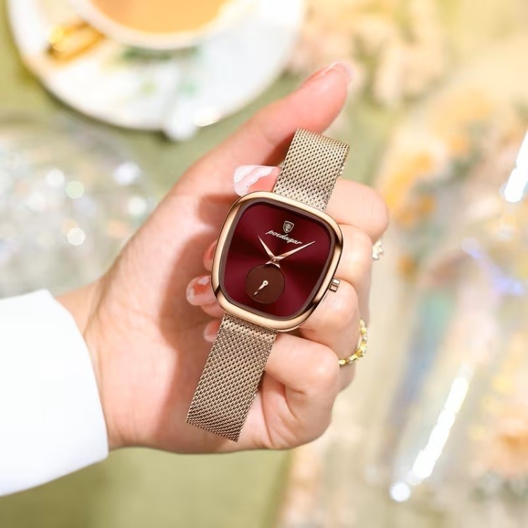 Montre Chic Femme - ROUGE