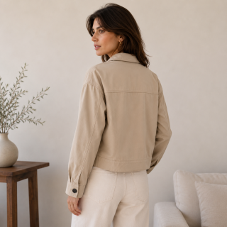 Veste Femme Chic CREME
