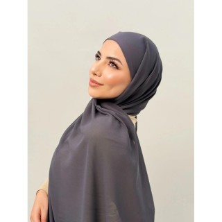 Foulard Chiffon _ Gris