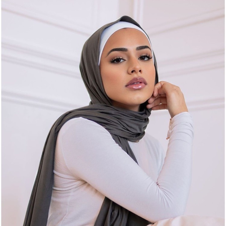 Foulard Coton _ Gris