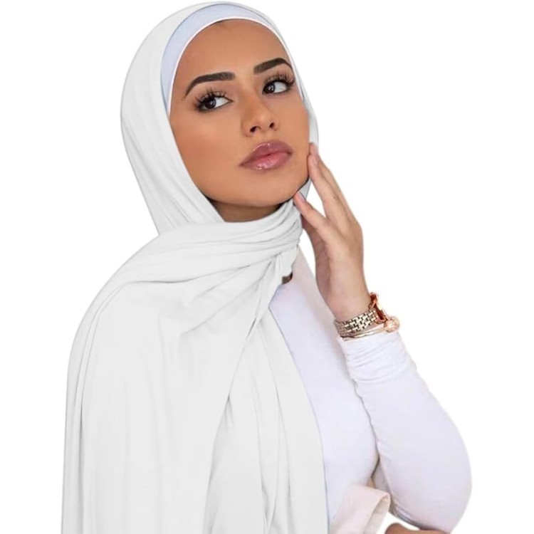 Foulard Coton _ Blanc