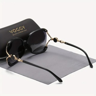 Lunettes de soleil Tendance NOIR et DORE