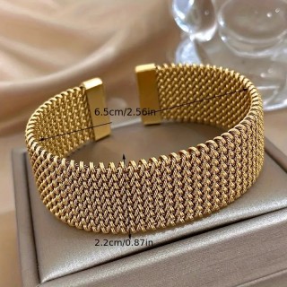 Bracelet Maille Chic plaqué or 18K
