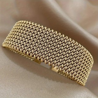 Bracelet Maille Chic plaqué or 18K