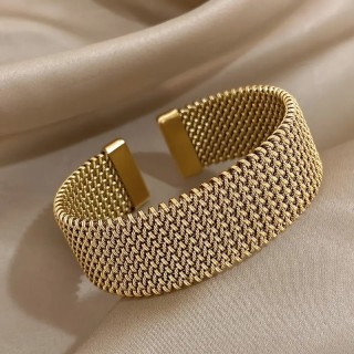 Bracelet Maille Chic plaqué or 18K