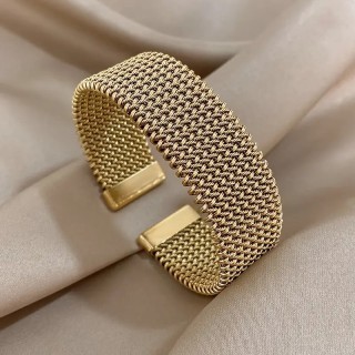 Bracelet Maille Chic plaqué or 18K