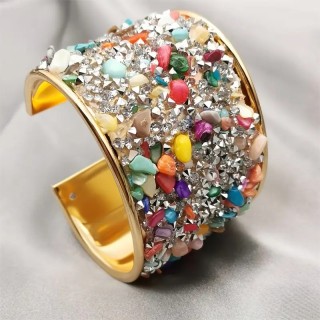 Bracelet perle multicolore