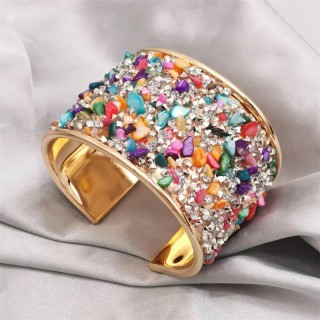 bracelet perle multicolore