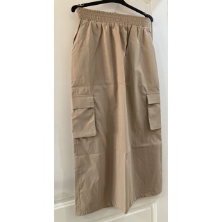 Jupe Longue Femme Chic CREME