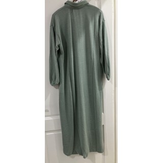 Robe longue décontractée Hiver - VERT