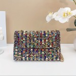 Sac a main perle multicolore