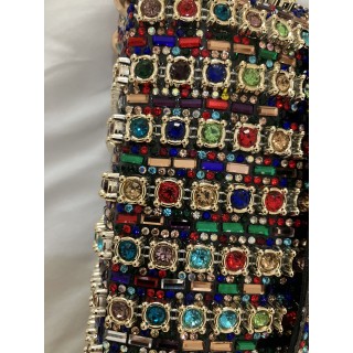 Sac a main perle multicolore