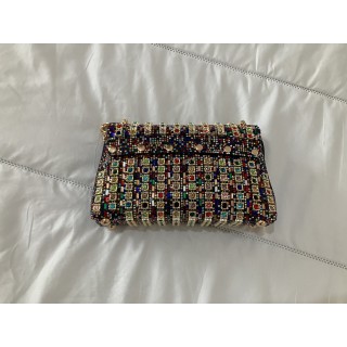 Sac a main perle multicolore