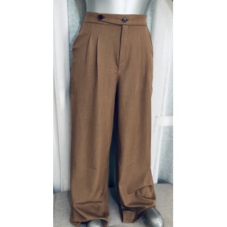 Pantalon Classique Femme - MARRON