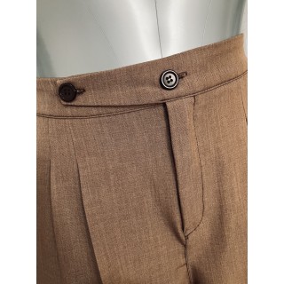 Pantalon Classique Femme - MARRON