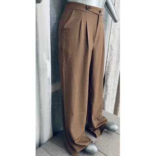 Pantalon Classique Femme - MARRON