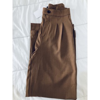 Pantalon Classique Femme - MARRON