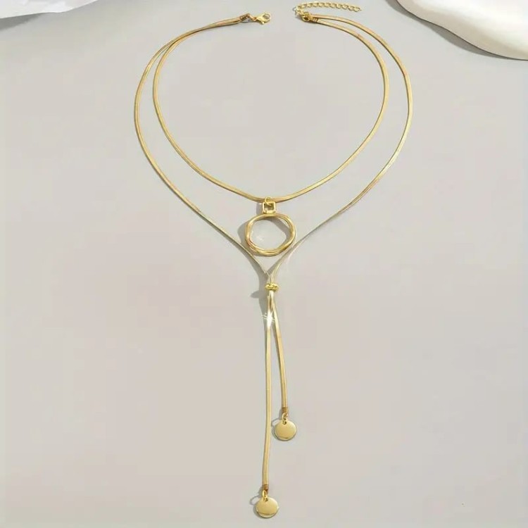 Collier Double Stanless