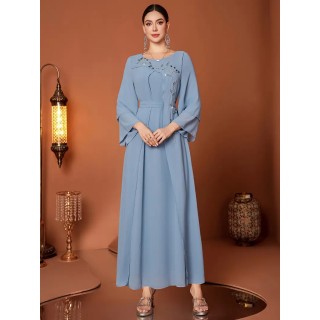 Robe de soirée élégante Bleu Clair
