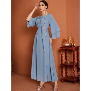 Robe de soirée élégante Bleu Clair