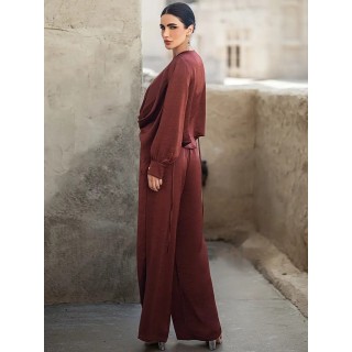 Ensemble chic Soirée 2 pièces Satin