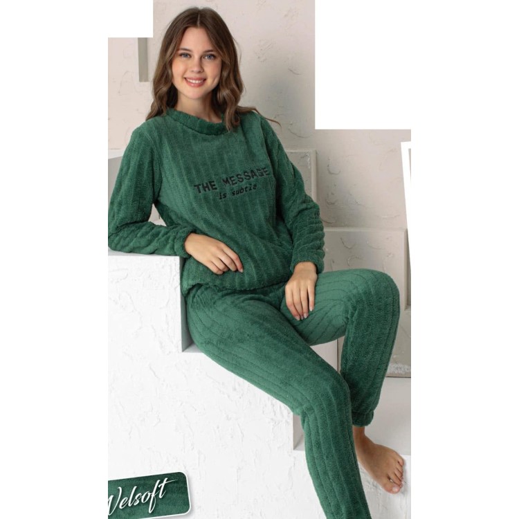Pyjama Polaire Femme - Vert