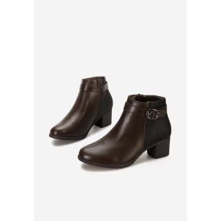 Bottines Femme Hiver MARRON