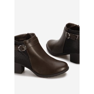 Bottines Femme Hiver MARRON