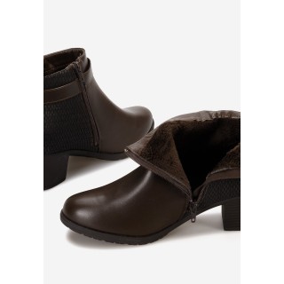 Bottines Femme Hiver MARRON