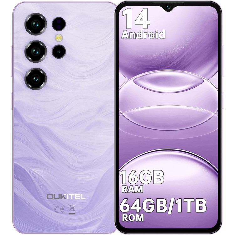 Smartphone 4G OUKITEL C2 16GO RAM+64GO ROM - VIOLET