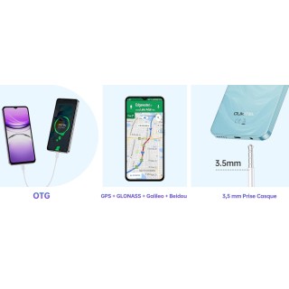 Smartphone 4G OUKITEL C2 16GO RAM+64GO ROM - VIOLET
