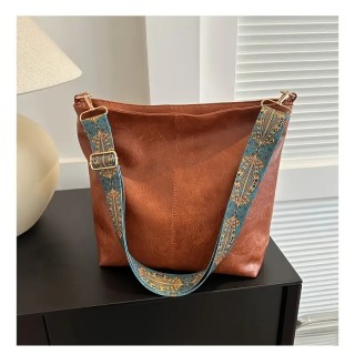 Sac à bandoulière décontracté - MARRON