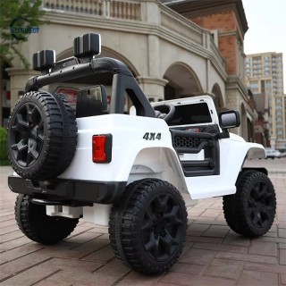 Jeep electrique 4x4 2 Places - Enfant 2-8 Ans - BLANC
