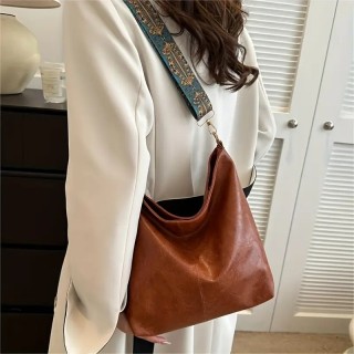 Sac à bandoulière décontracté - MARRON