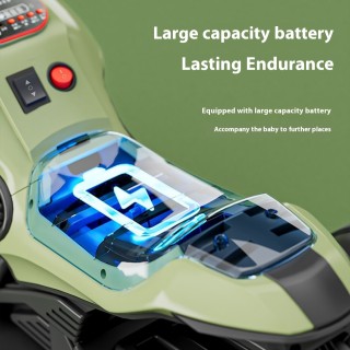 Moto électrique Harley - Enfant 2-8 Ans - VERT