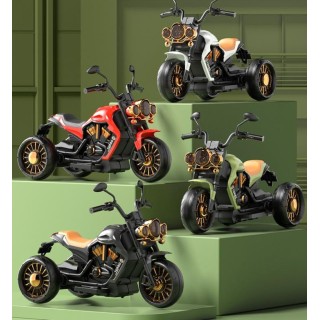 Moto électrique Harley - Enfant 2-8 Ans - VERT