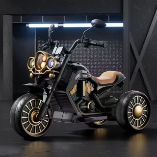 Moto électrique Harley - Enfant 2-8 Ans - NOIRE