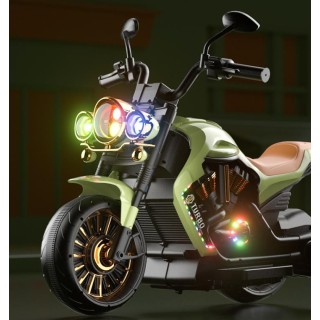 Moto électrique Harley - Enfant 2-8 Ans - ROUGE