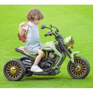 Moto électrique Harley - Enfant 2-8 Ans - BLANC