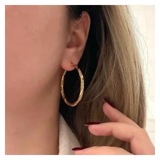 Boucle d'oreille Inoxydable